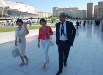 The solemn opening ceremony of the 47th International Chemistry Olympiad has been held at the Heydar Aliyev Center. Baku, Azerbaijan, Jule 21, 2015